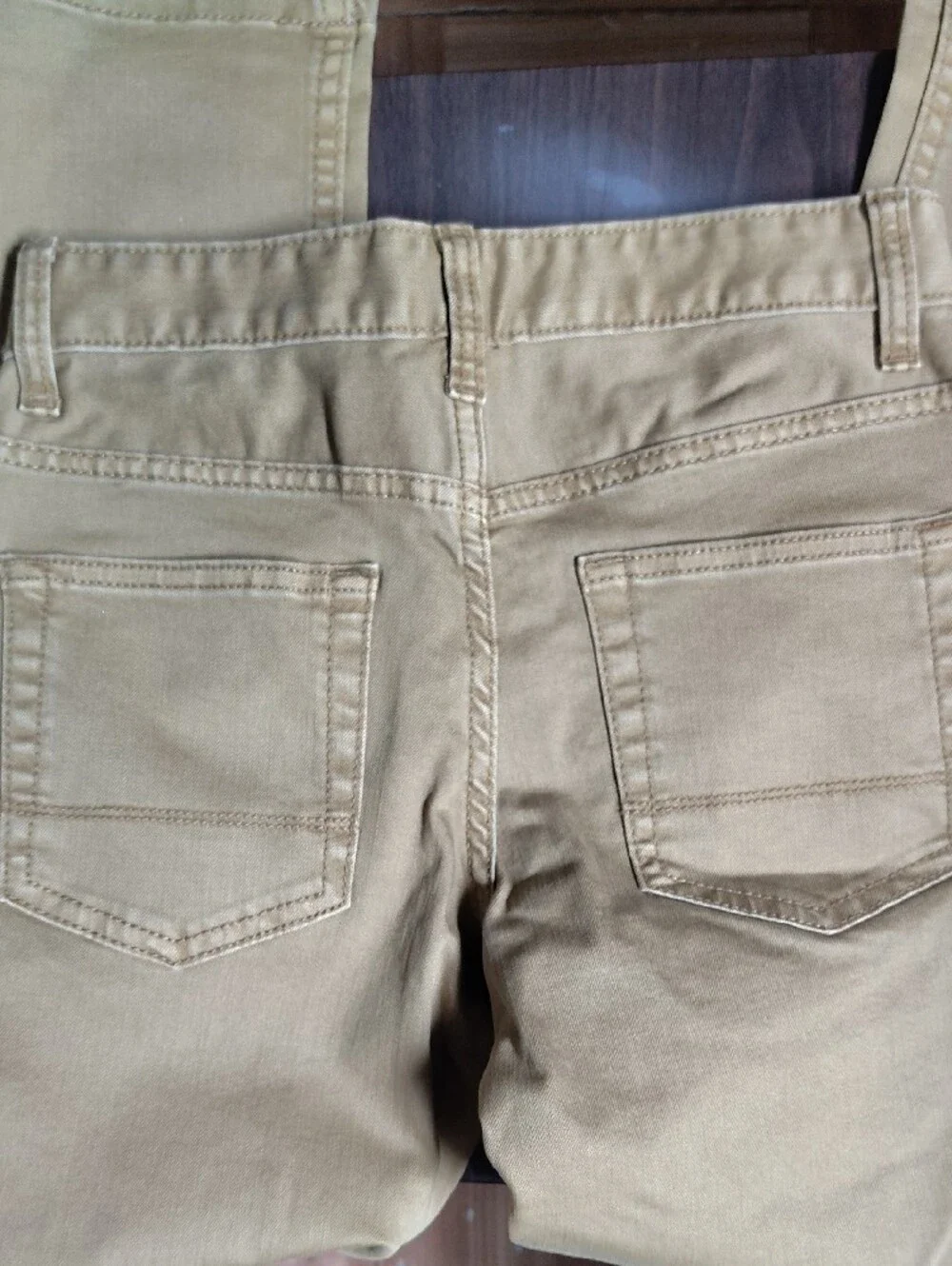 Cat & Jack Men’s Khaki Slim Straight Jeans